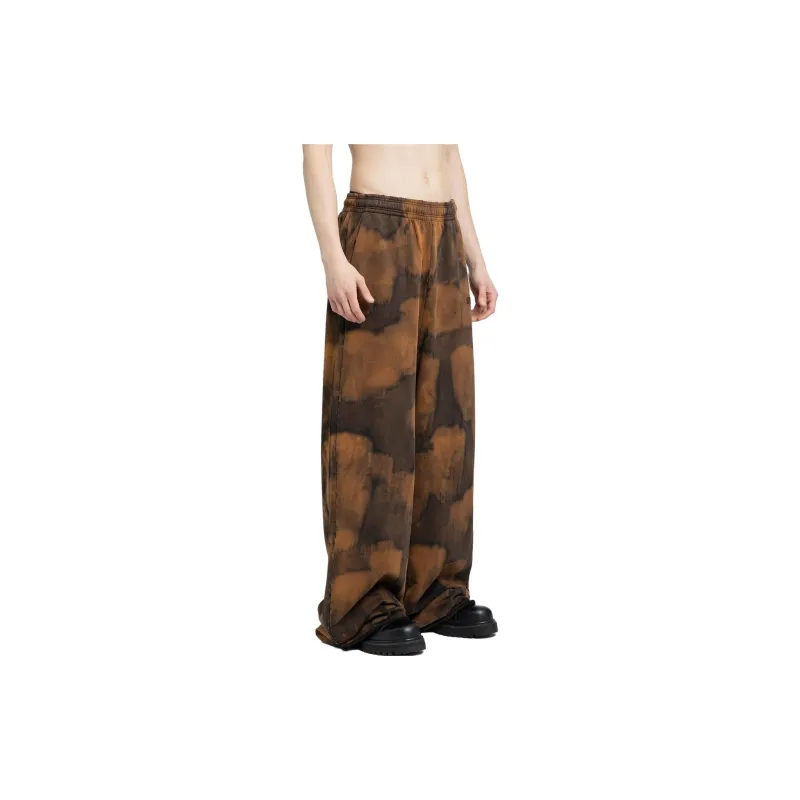 Vetements Casual Pants Men Black Yellow-3