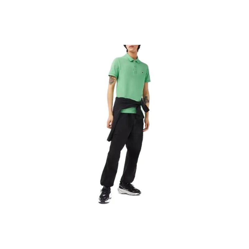 LACOSTE Polo Shirts Men Light Green-2