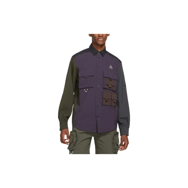Nike Shirts Men Purple-2
