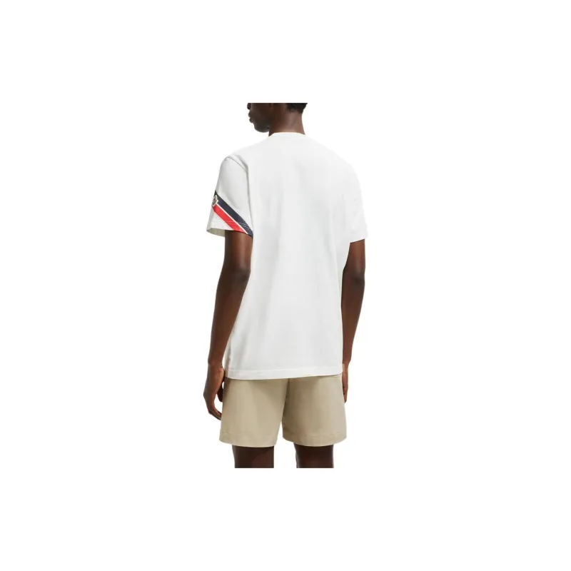 Moncler Logo Patch Crewneck T Shirt-1