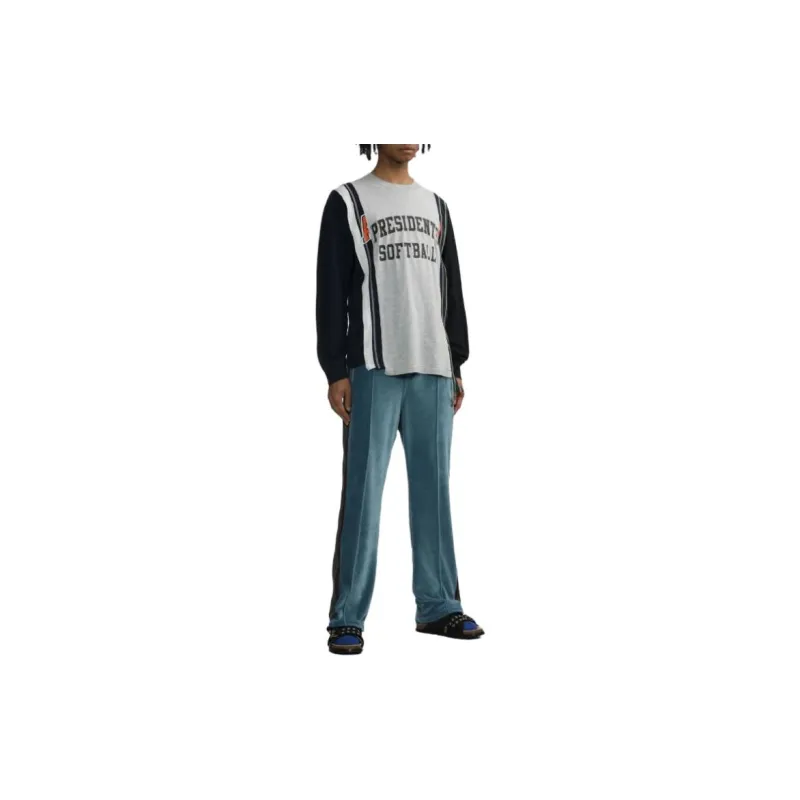 Needles Narrow Velour Track Pants-2