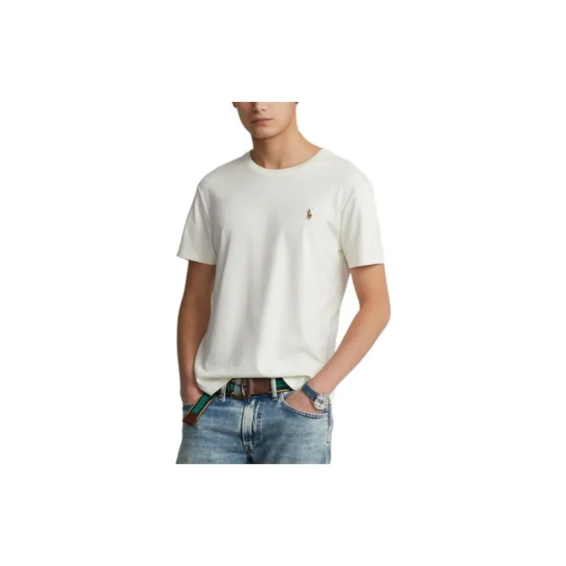Polo Ralph Lauren T Shirts Men White-3