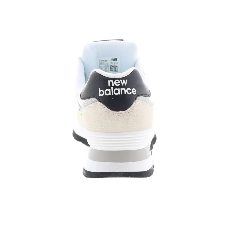 New Balance 574 Rugged White Black-4