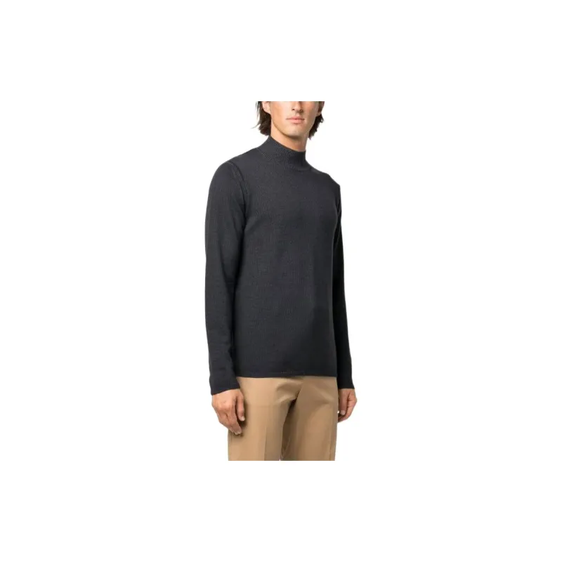 ROBERTO COLLINA Sweaters Men Gray-2