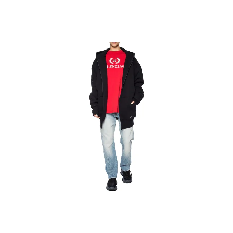 Balenciaga T Shirts Men Red-1
