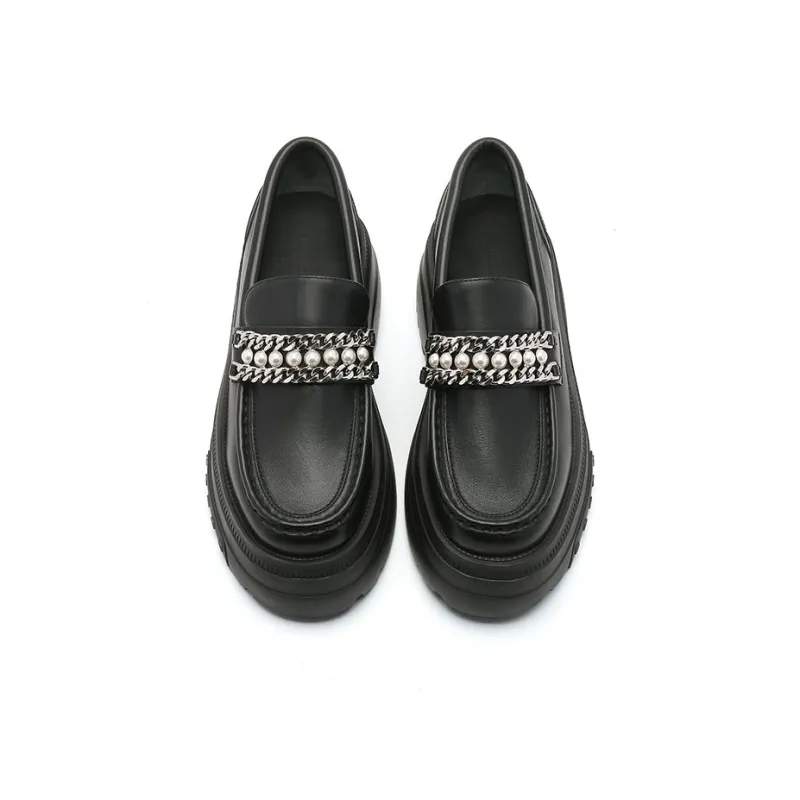 BLOCCO5 Loafers 7cm Women's Black-3