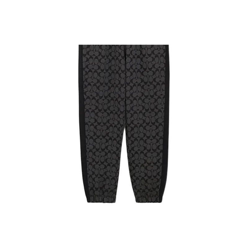 COACH SS24 Casual Pants Men's Charcoal Gray-2