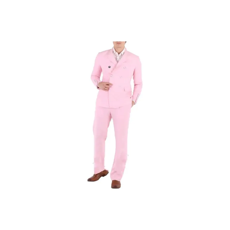 Burberry Business Suit Men's Pink-4