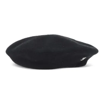 CHANEL 1990s 2000s Cc Wool Beret