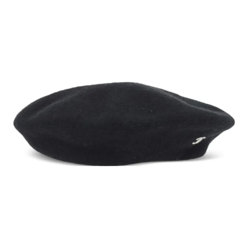 CHANEL 1990s 2000s Cc Wool Beret-0