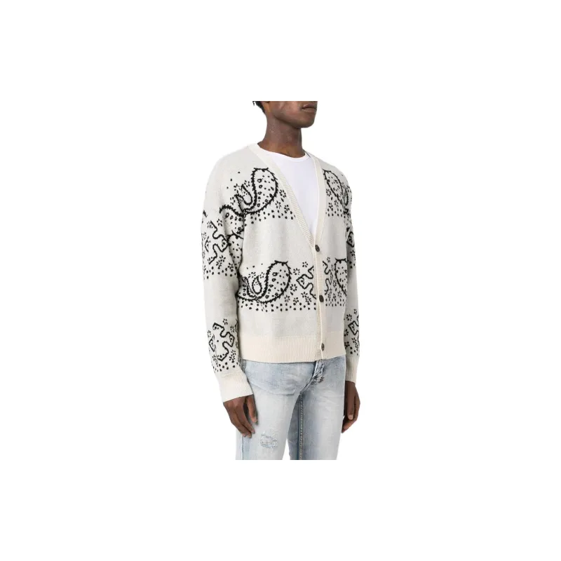 RHUDE Bandana Stripe Cardigan-3