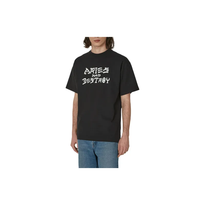 Aries Vintage And Destroy Tee-2