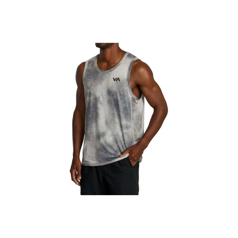 RVCA Tank Tops Men's Chalk Gray-2