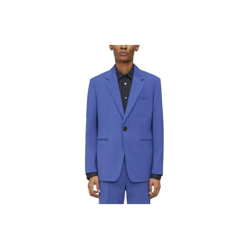 THEORY X Lucas Ossendrijver Business Suits Men Bright Blue-1