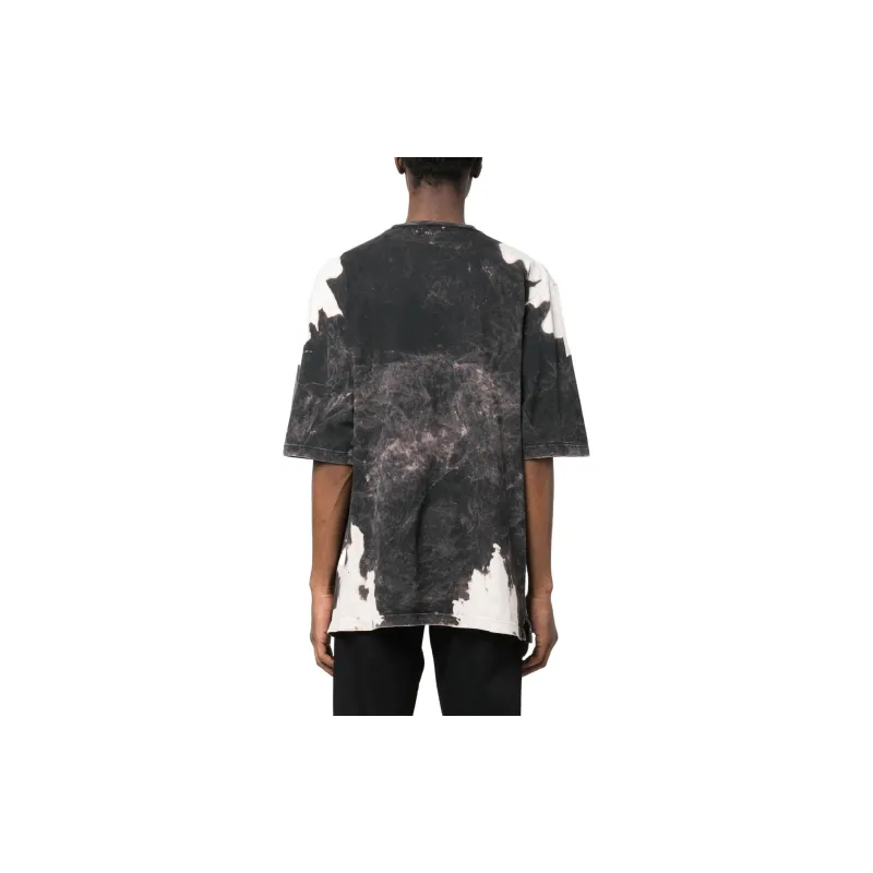 DSQUARED 2 Logo Printed Tie Dyed T Shirt-2