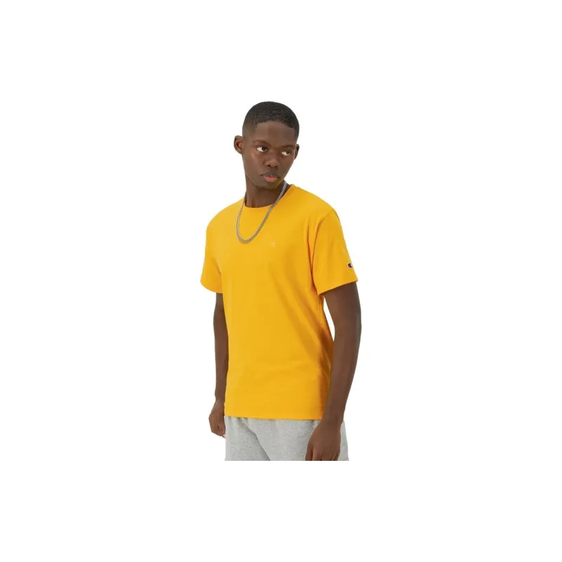 Champion T Shirts Unisex Yellow+Purple-8
