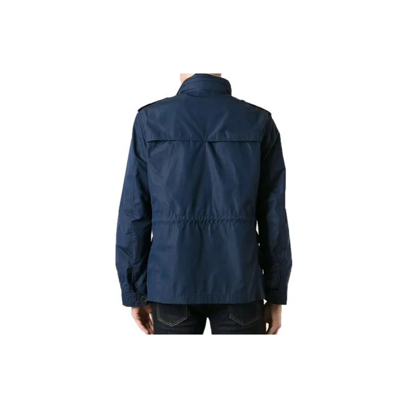 Burberry SS23 Jackets Coats Men's Navy Blue-2