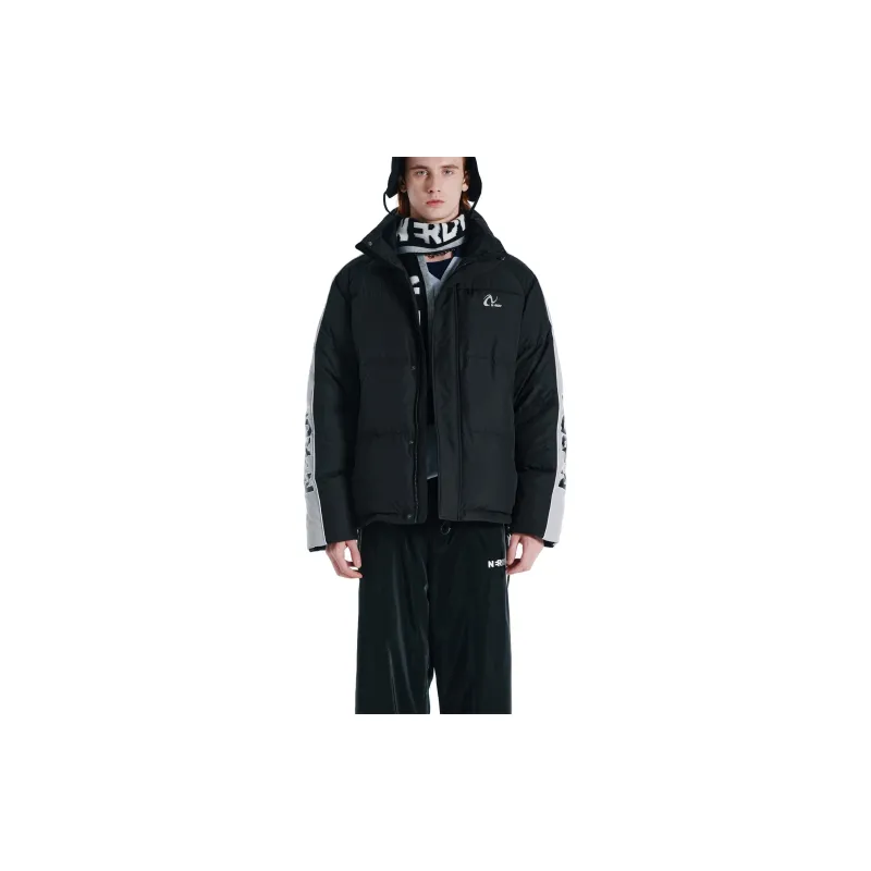Nerdy Down Jackets Unisex Black-3