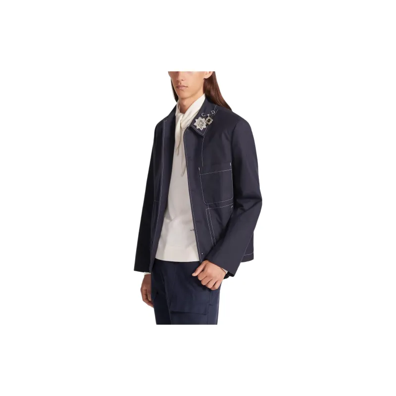 DIOR Collared Button Up Jacket-5