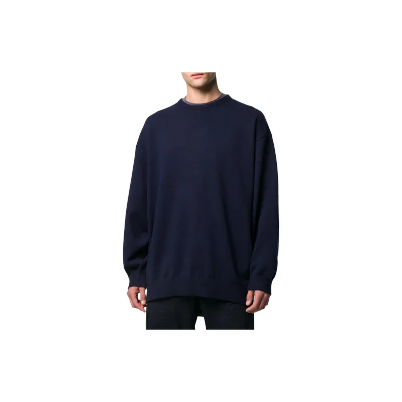 Balenciaga Sweaters Men Marine Blue-1