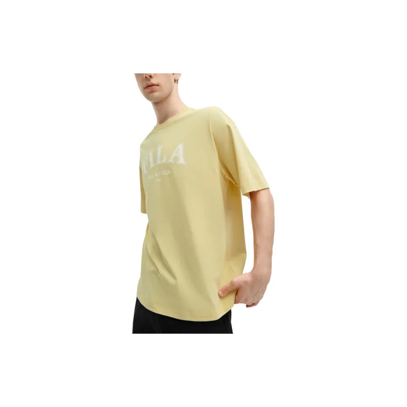FILA T-Shirt Men's Morning Dawn Yellow-7