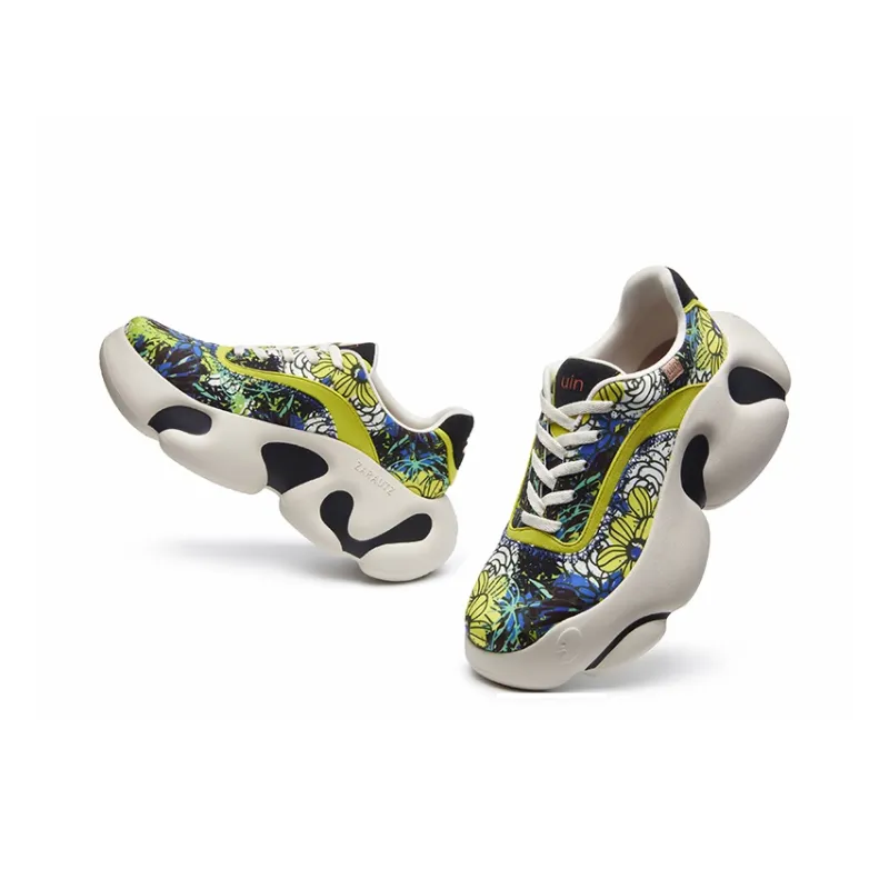 U.IN Zaluz Series Height Increasing Low Top Chunky Sneakers Women's-9