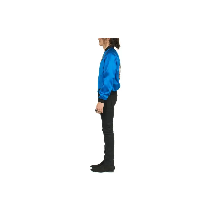 SAINT LAURENT Jackets & Coats Men's Blue-3