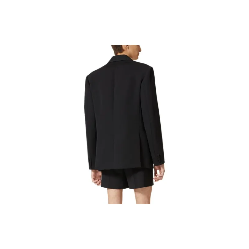 Valentino Scarf-Collar Long-Sleeved Jacket-2