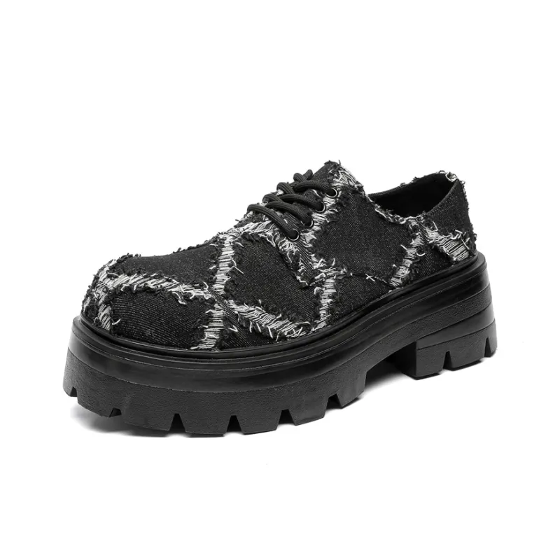 Chi Wolf Casual Shoes Men's Black-1