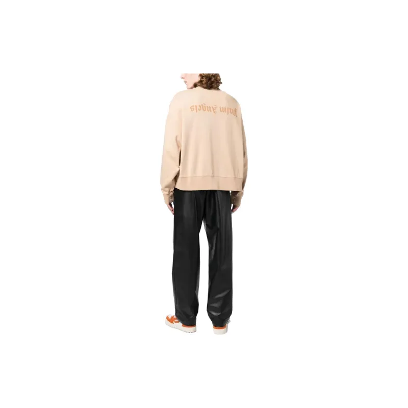 PALM ANGELS Sweatshirt Men's Beige-2