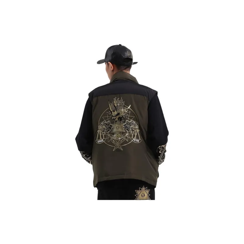 ONIARAI FW22 Vest Men's Army Green-2