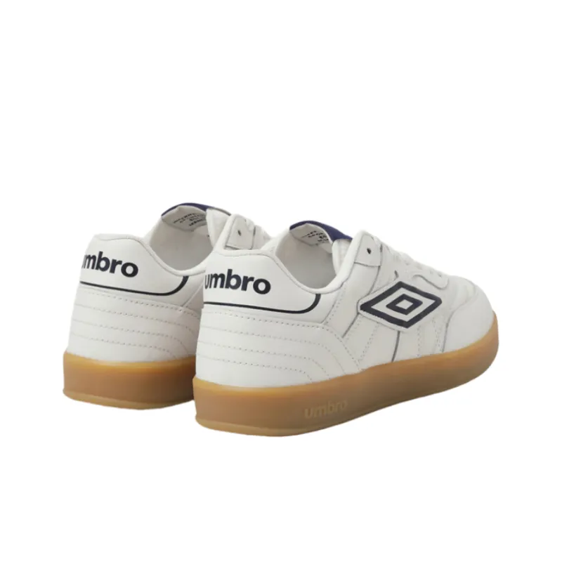 Umbro Slip Resistant Low Top Skateboard Shoes Unisex White Blue-2