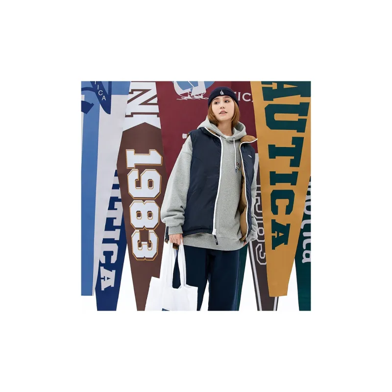Nautica White Sail Vests Unisex-6