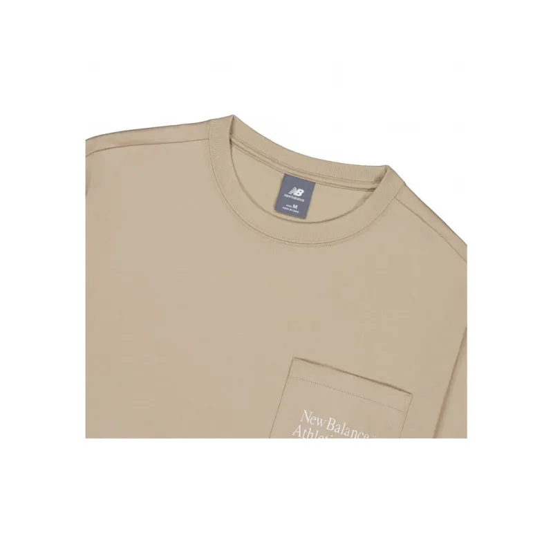 New Balance T Shirt Men's Khaki-2
