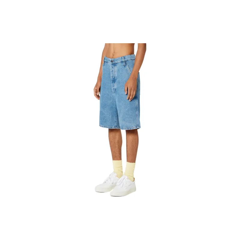 AMIPARIS AMI Summer Limited Series Denim Shorts Men Blue-3