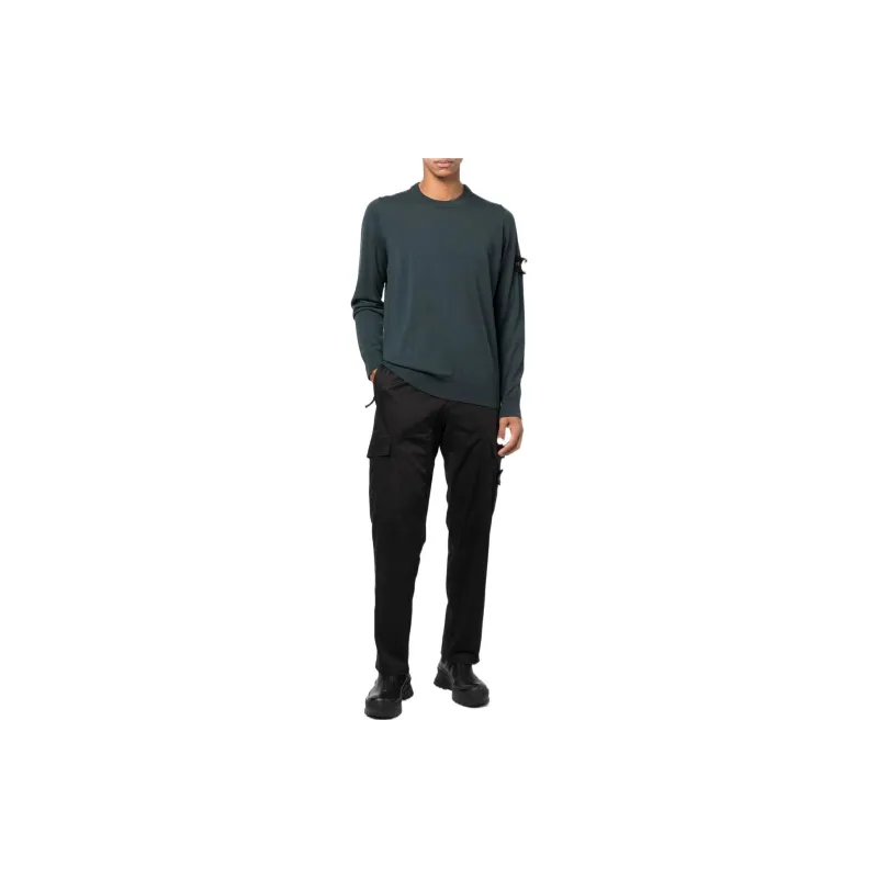 STONE ISLAND Sweaters Men Turquoise-1