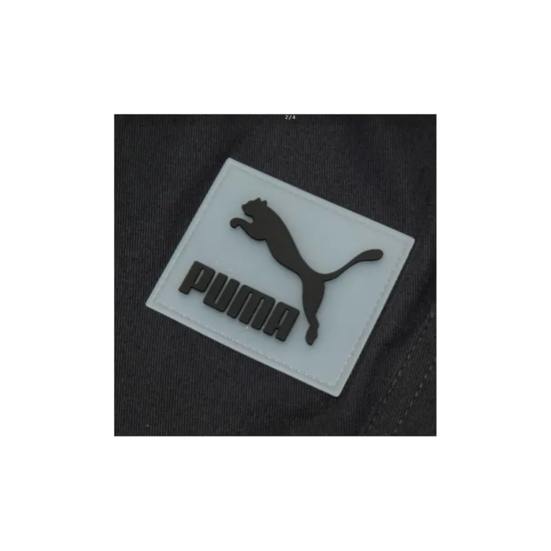 PUMA Casual Pants Unisex Grass Gray-4