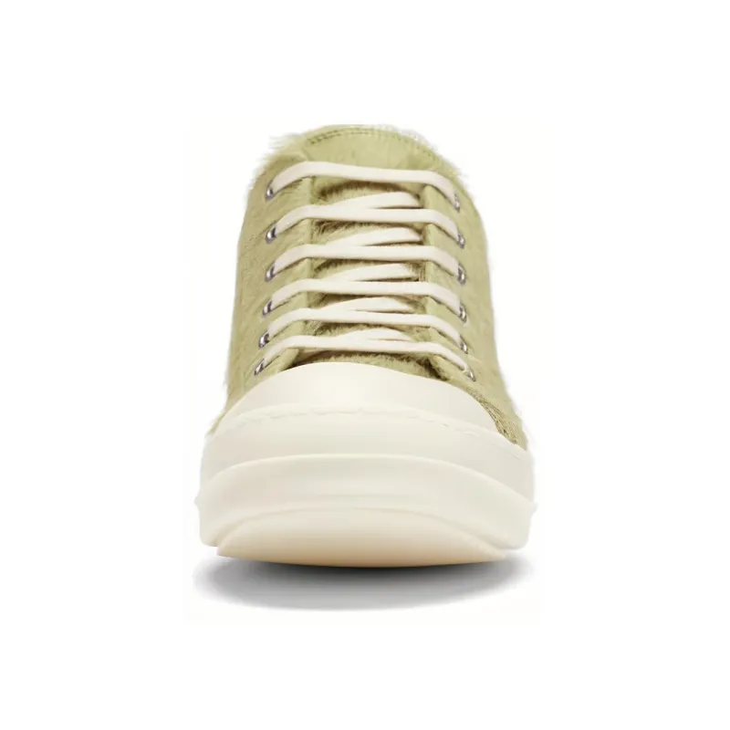 RICK OWENS/RO Low Top Skateboard Shoes Men's Green-4