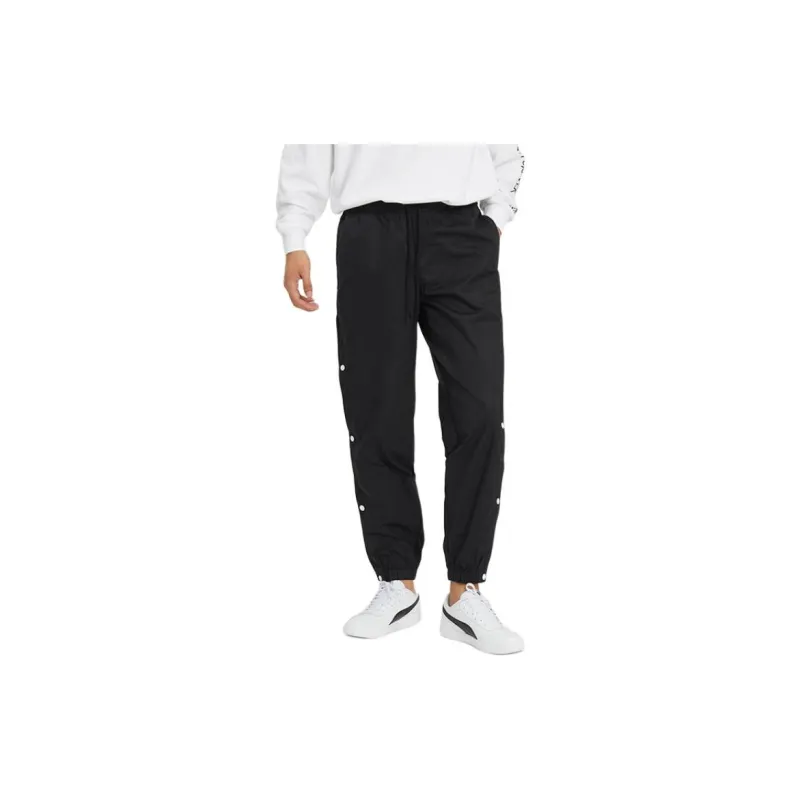 PUMA Knitted Sweatpants Unisex Black-4