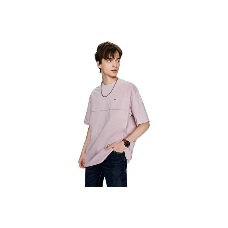Lee T Shirts Men Dirty Pink-6