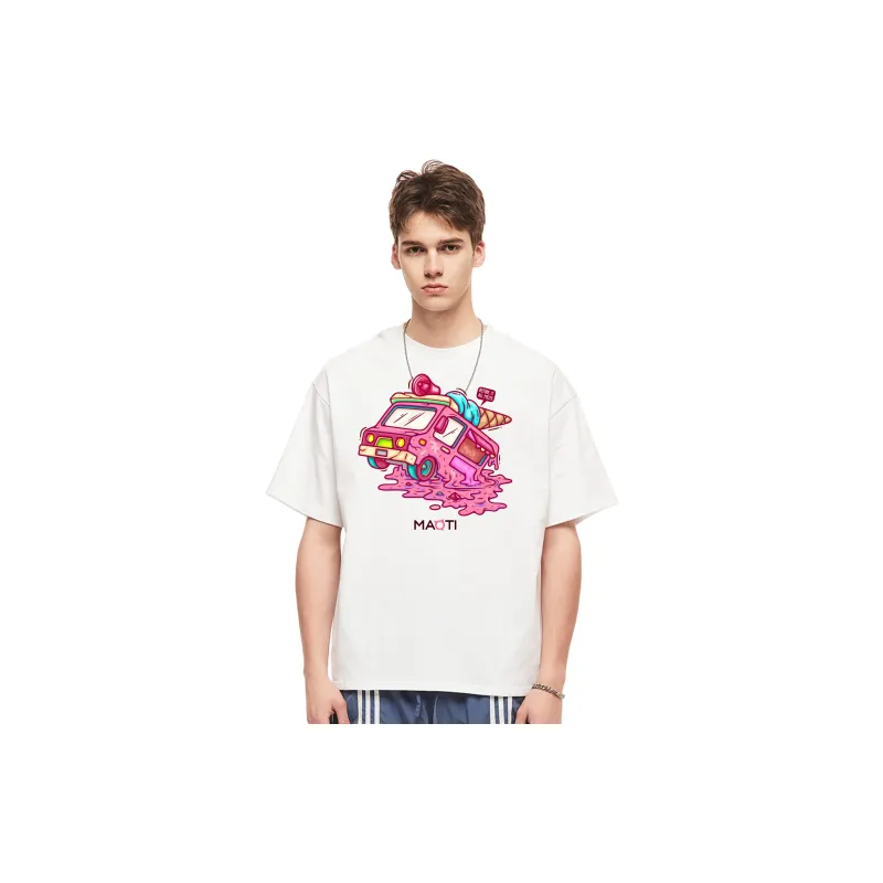 Cats T Shirt Unisex Black White-9