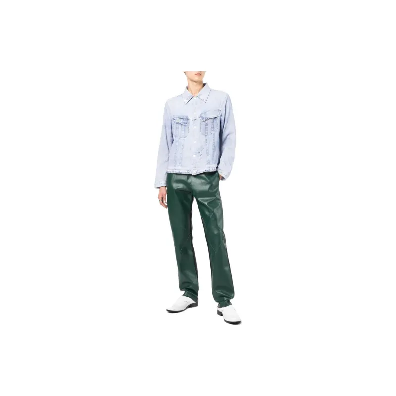 OUR LEGACY Denim Jackets Men Blue-2