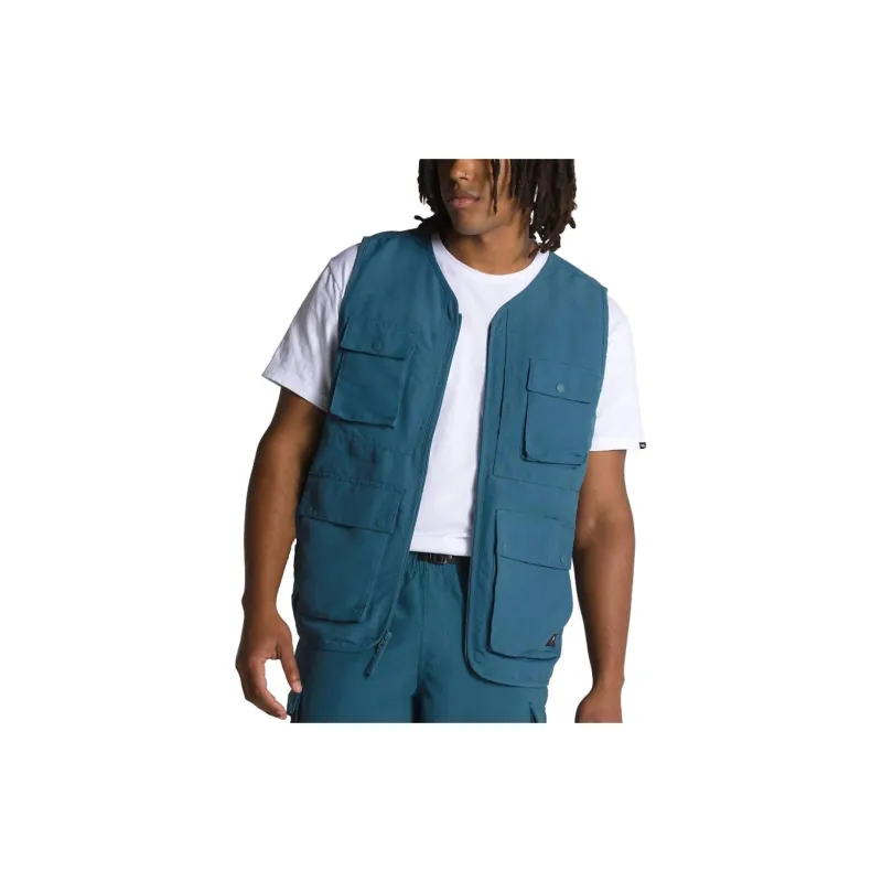 Vans Tank Tops Men Cyan-4
