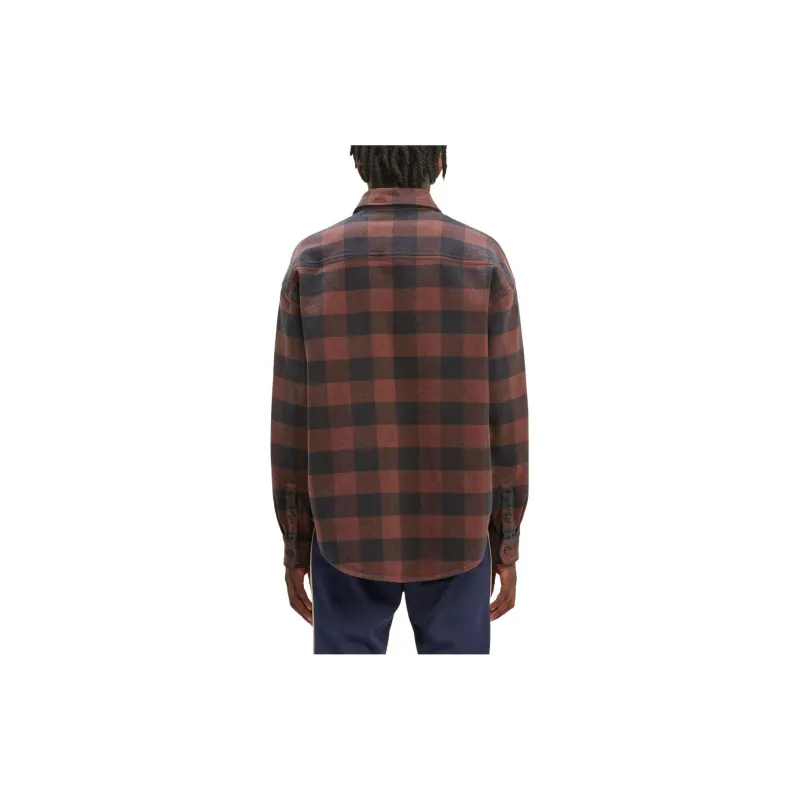 PALM ANGELS Pa Monogram Embroidered Checked Shirt-3