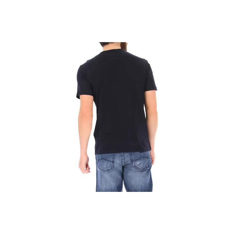 ARMANI EXCHANGE SS22 T Shirt Men's Marine Blue-3