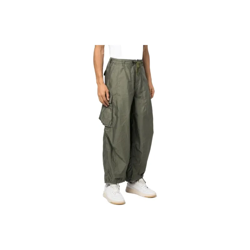 Needles Cargo Pants Men Green-3