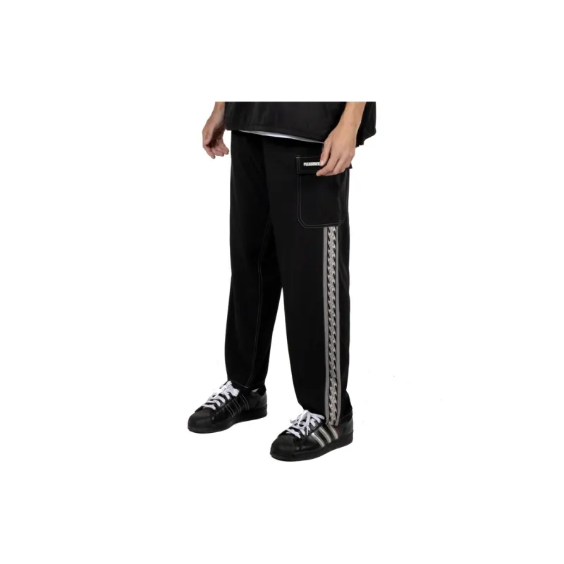 PLEASURES Cargo Pants Men's Black-4
