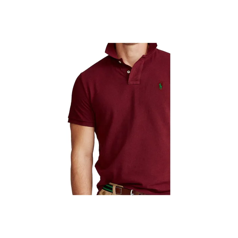 Polo Ralph Lauren Polo Shirt Men's Burgundy-2