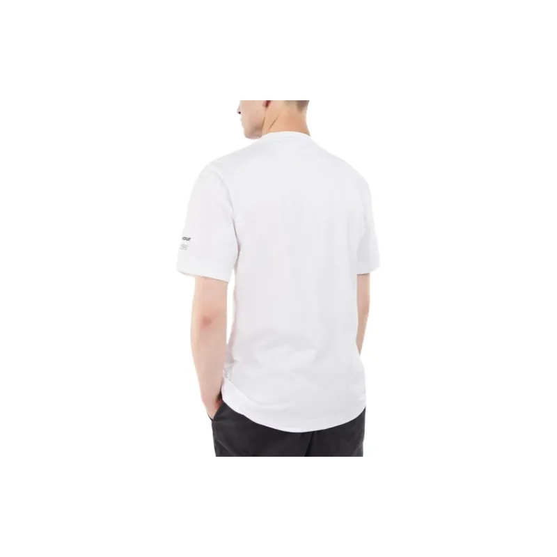 Brompton X BARBOUR T-Shirts Men White-2