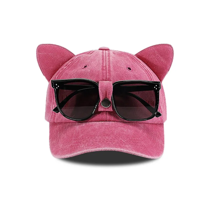 ZANC Cotton Baseball Caps Unisex Multiple Colors-3